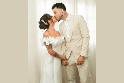 A cerimônia civil de Watson Alves e Bianca Jesuíno foi marcada por simplicidade e afeto, em narrativa da Non Stop.